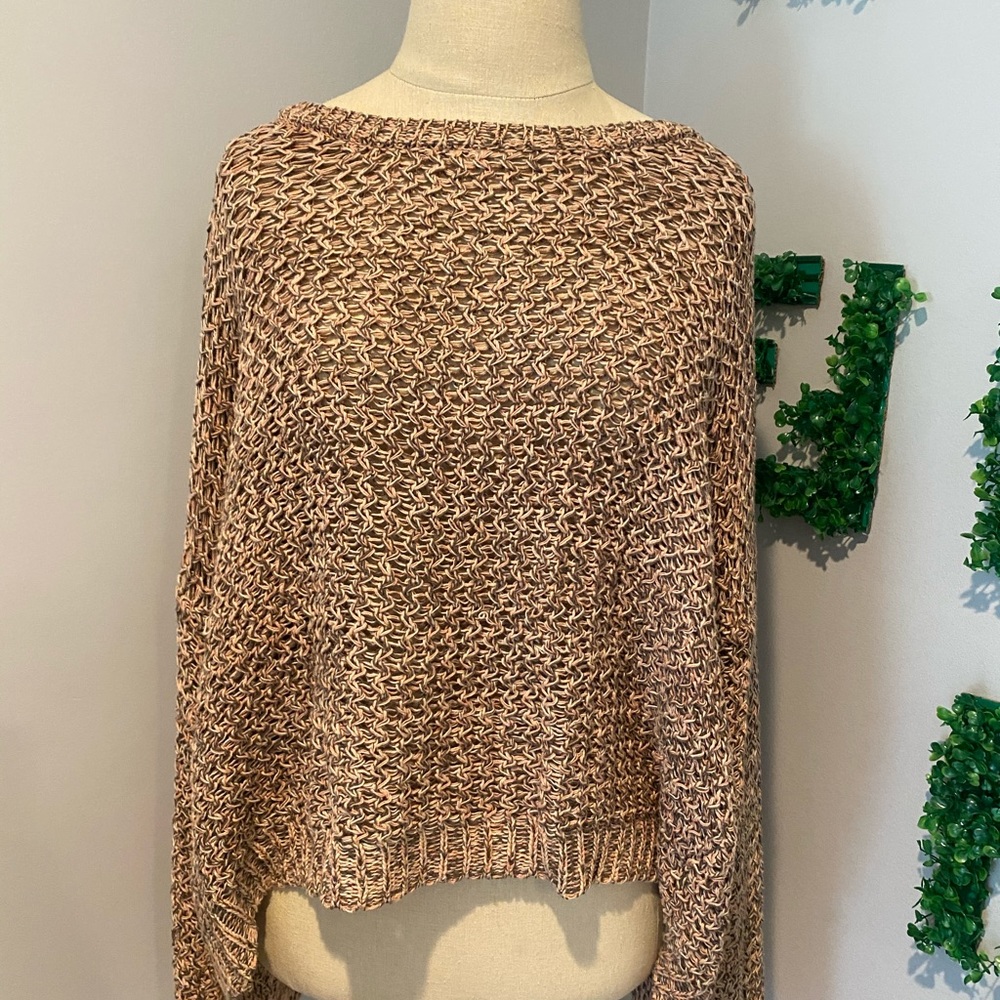 Small Blu Pepper Sweater with Open Back